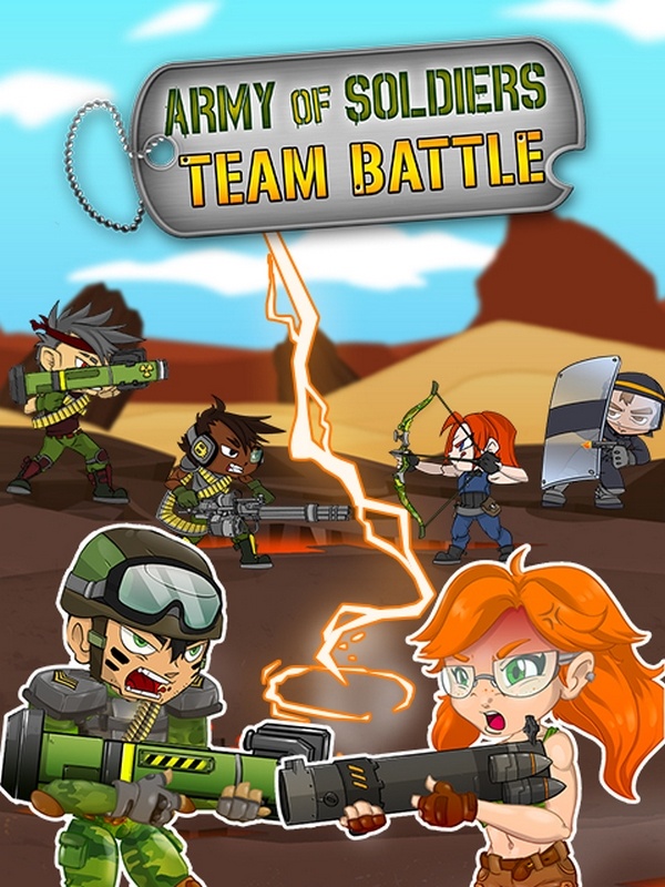 Army of soldiers : Team Battle