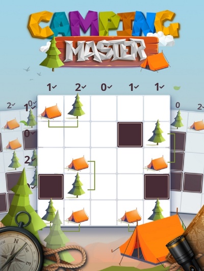 Camping master : tents & trees