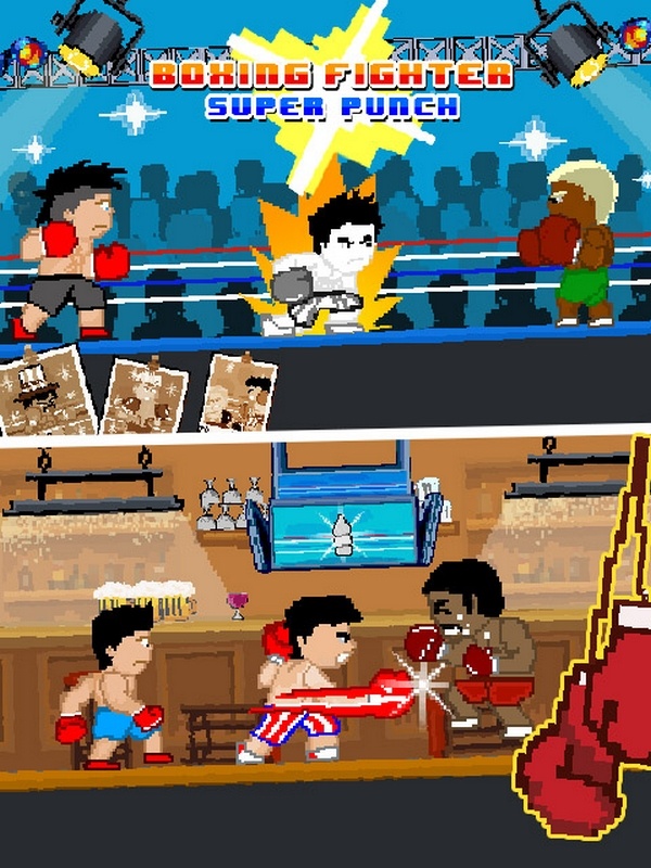 Boxing fighter : Super punch