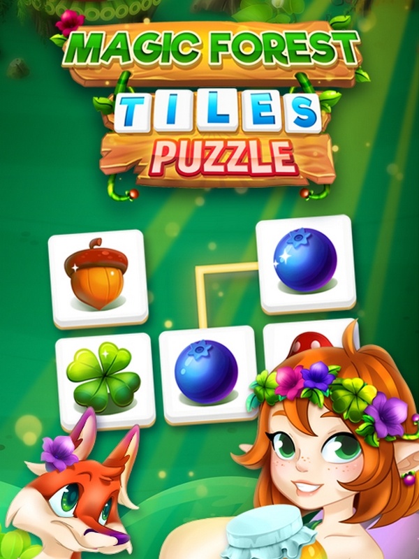Magic Forest : Tiles puzzle