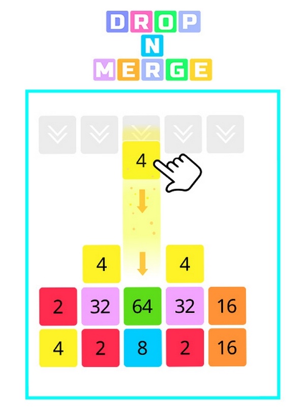 Drop n Merge Blocks