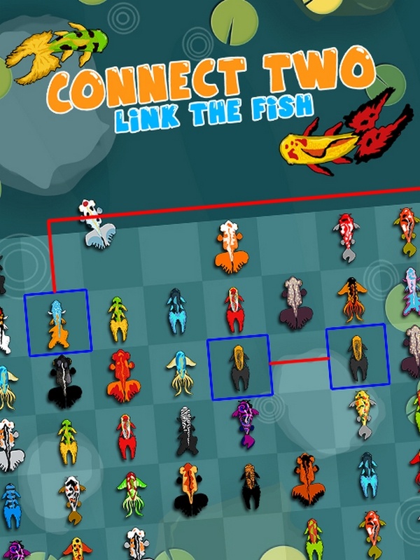 Connect two : Link The Fish
